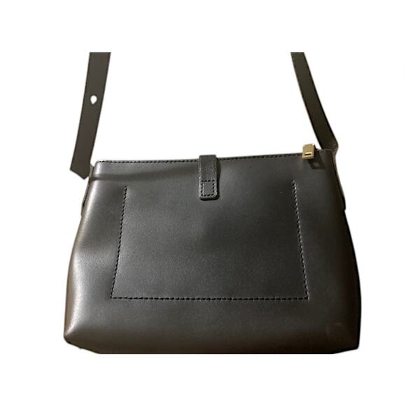 J Crew Black Leather Crossbody Bag - Picture 5 of 6